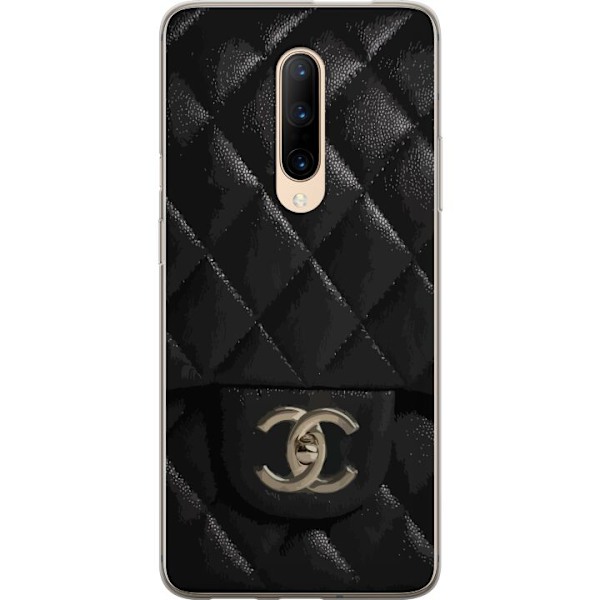 OnePlus 7 Pro Genomskinligt Skal Chanel Black