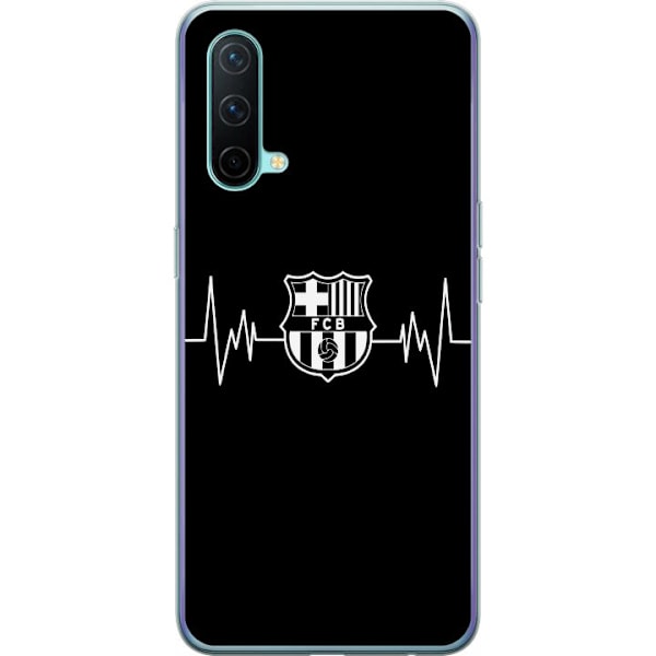 OnePlus Nord CE 5G Gjennomsiktig deksel FC Barcelona