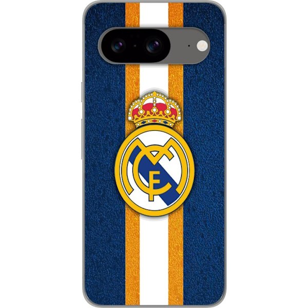 Google Pixel 8 Genomskinligt Skal Real Madrid CF