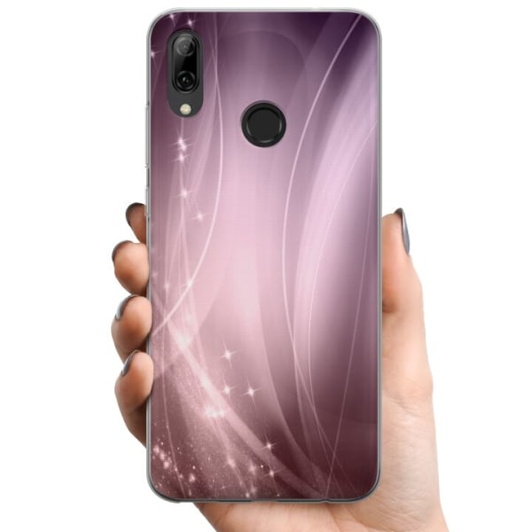 Huawei P smart 2019 TPU Mobilcover Lavendelstøv