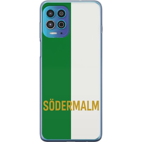 Motorola Moto G100 Gennemsigtig cover Södermalm - fodbold