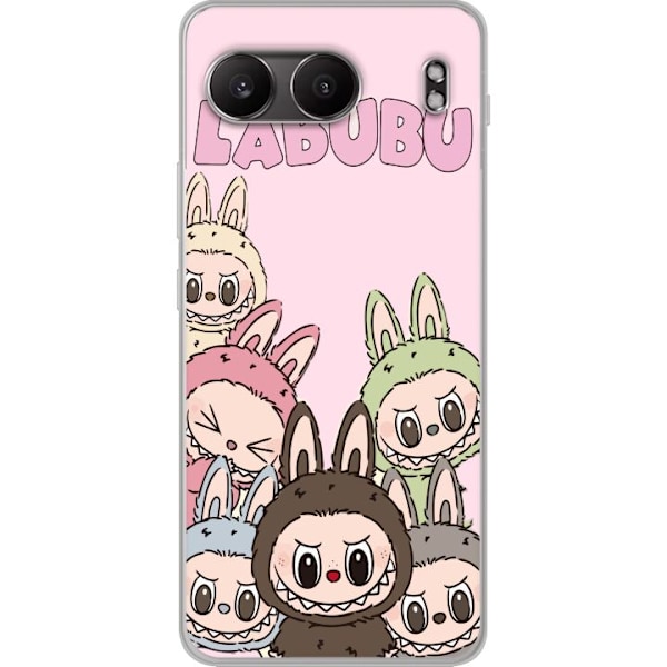 OnePlus Nord 4 Läpinäkyvä kuori Labubu Classics