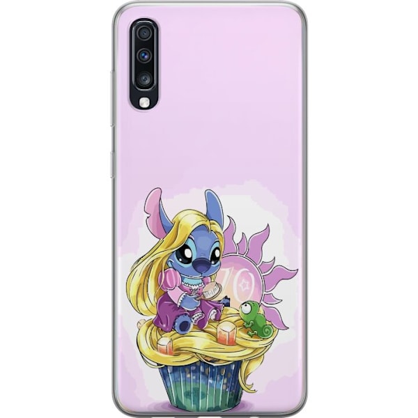 Samsung Galaxy A70 Gennemsigtig cover Stitch Prinsesse