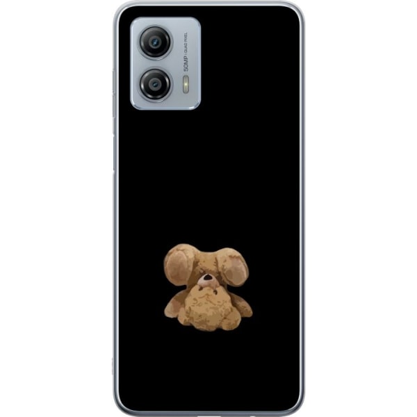 Motorola Moto G53 Läpinäkyvä kuori Ylösalaisin oleva karhu