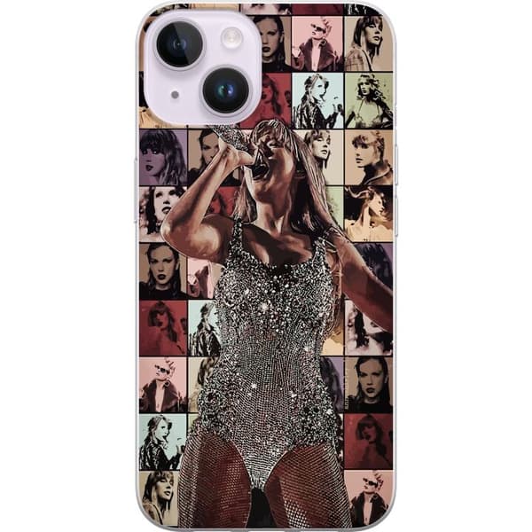 Kompatibelt Mobildeksel til Apple iPhone 14 Taylor Swift