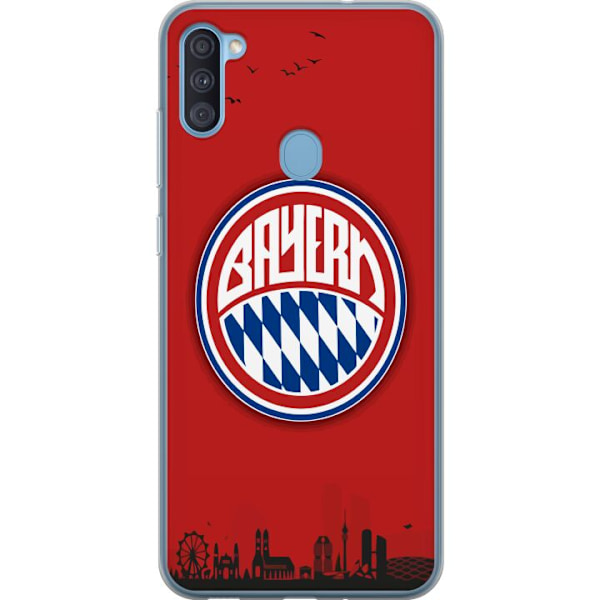 Samsung Galaxy A11 Läpinäkyvä kuori FC Bayern München