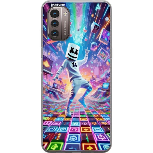 Nokia G21 Gjennomsiktig deksel Fortnite Dance | Marshmello