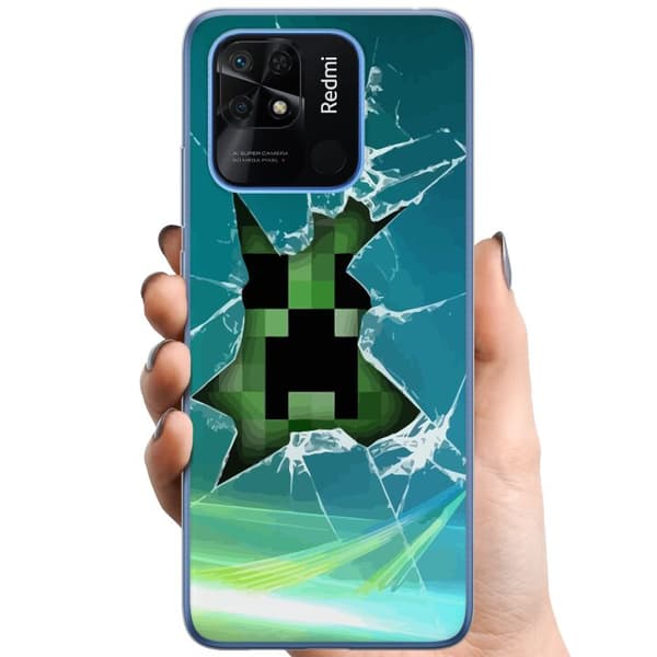 Kompatibelt Mobildeksel til Xiaomi Redmi 10C MineCraft