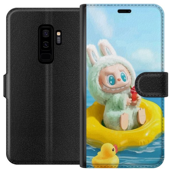 Samsung Galaxy S9+ Tegnebogsetui Labubu Stripe Attack - Stribe