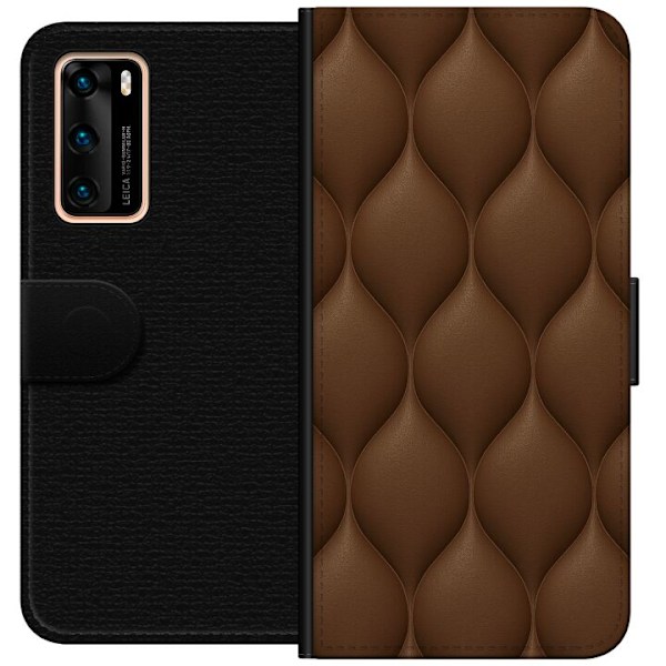 Huawei P40 Tegnebogsetui Kakaoskalaer