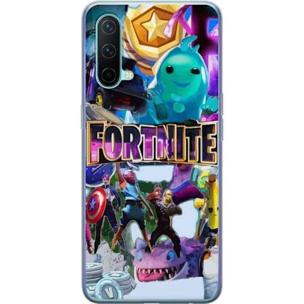 OnePlus Nord CE 5G Gjennomsiktig deksel Fortnite