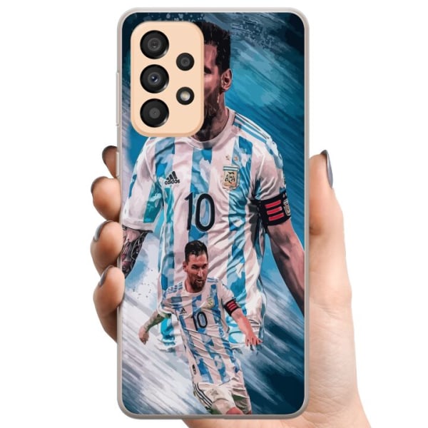 Samsung Galaxy A33 5G TPU Mobilcover Lionel Andrés Messi