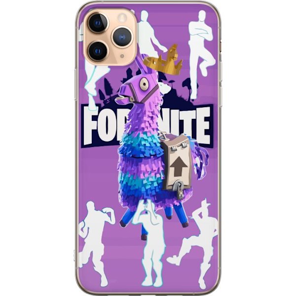 Apple iPhone 11 Pro Max Läpinäkyvä kuori Fortnite