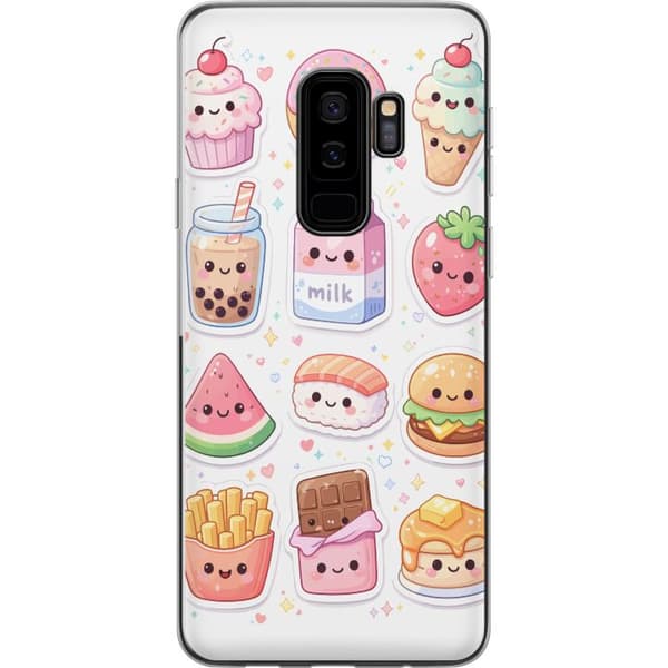 Kompatibelt Mobildeksel til Samsung Galaxy S9+ pixelmonster grön