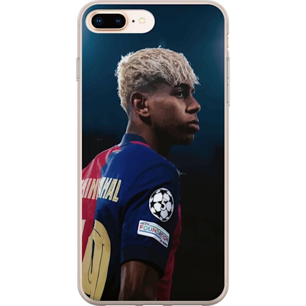 Apple iPhone 8 Plus Gjennomsiktig deksel Lamine Yamal - Barcel