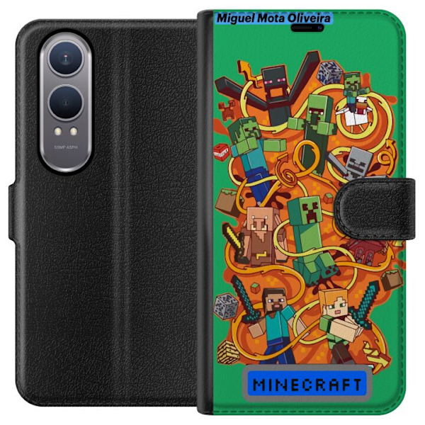 OnePlus Nord CE4 Lite Plånboksfodral Minecraft