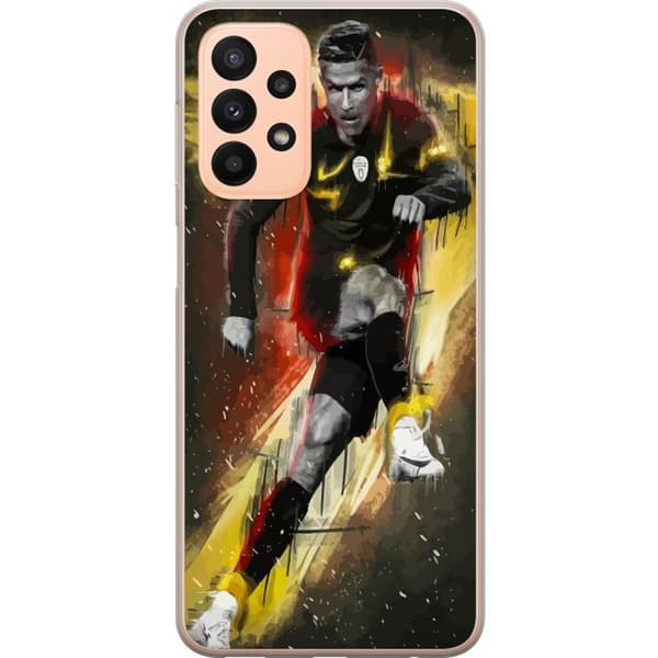 Kompatibelt Mobildeksel til Samsung Galaxy A23 Cristiano Ronaldo