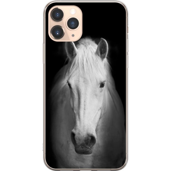 Apple iPhone 11 Pro Genomskinligt Skal Häst