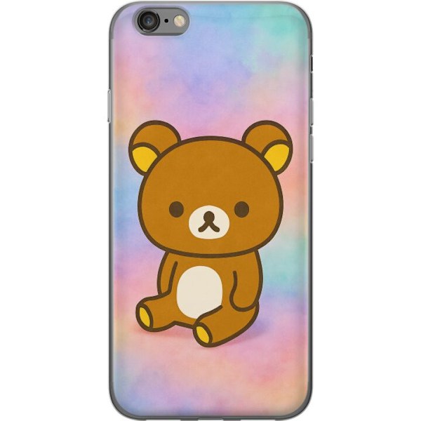 Apple iPhone 6s Läpinäkyvä kuori Kawaii Sanrio Rilakkuma