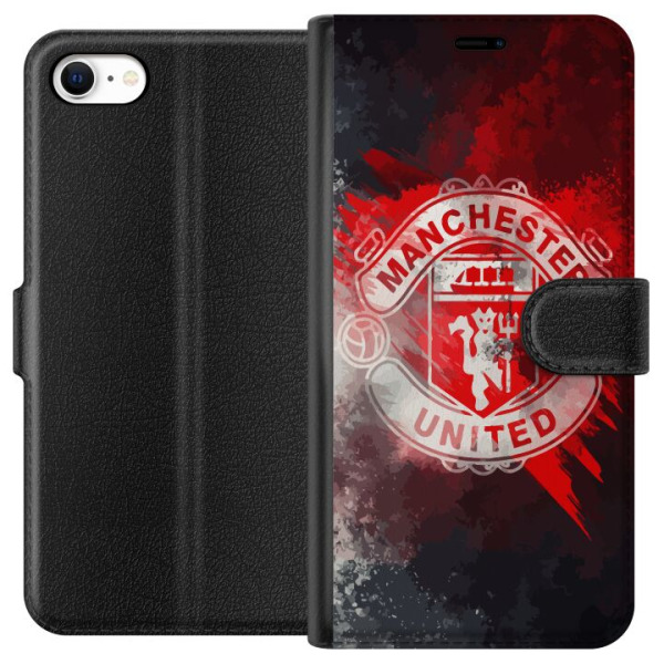 Apple iPhone 6 Tegnebogsetui Manchester United FC