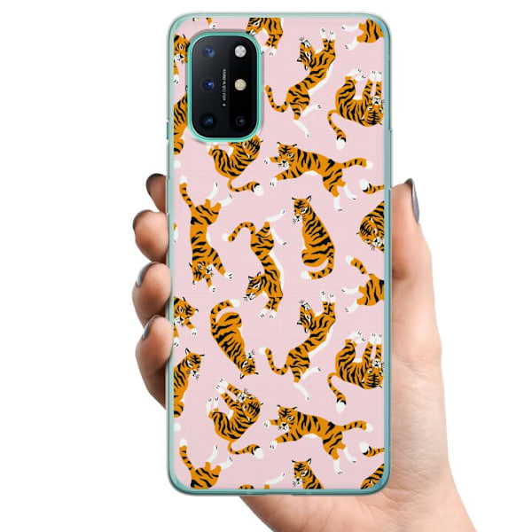 OnePlus 8T TPU Mobildeksel tiger