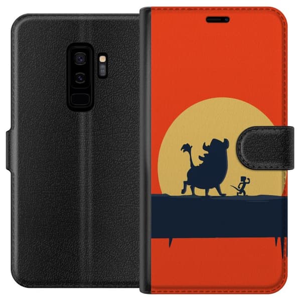 Kompatibel Tegnebogsetui til Samsung Galaxy S9+ Hakuna Matata
