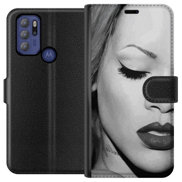 Motorola Moto G60S Lompakkokotelo Rihanna – Aesthetic Edit 2