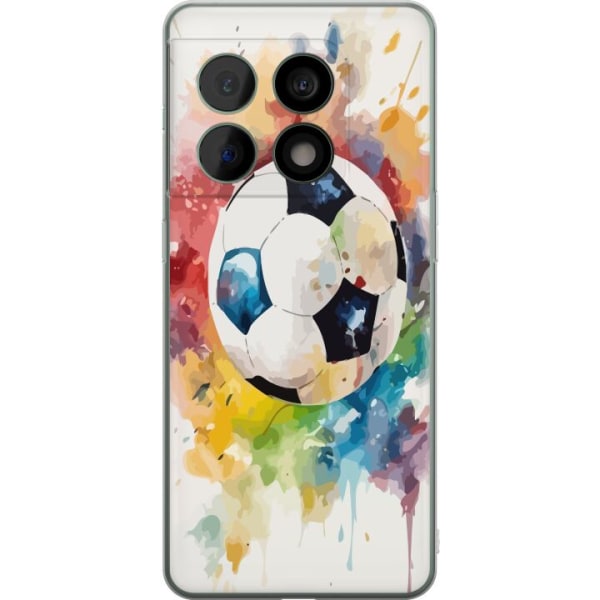 OnePlus 10 Pro Gjennomsiktig deksel Fotball