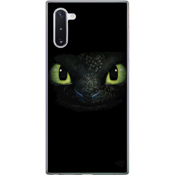 Samsung Galaxy Note10 Genomskinligt Skal How to Train Your Dragon (Draktränaren)