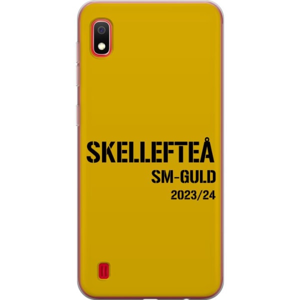 Samsung Galaxy A10 Gjennomsiktig deksel Skellefteå SM GULL