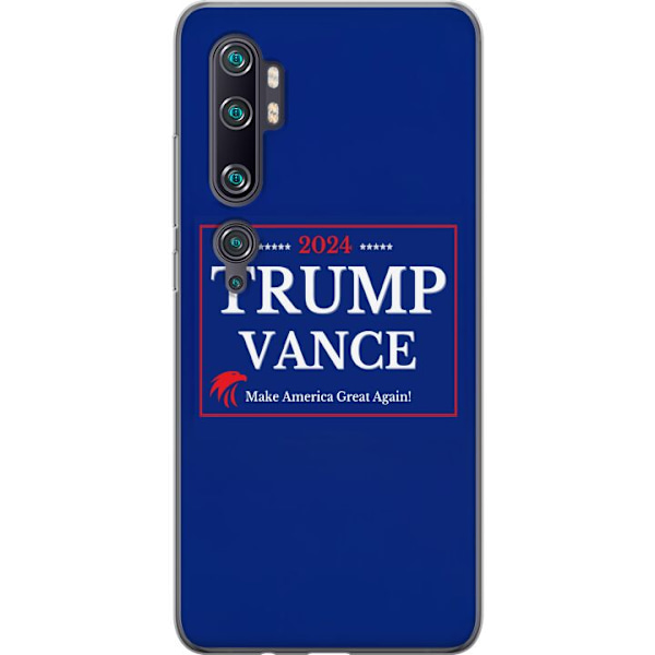 Xiaomi Mi Note 10 Pro Läpinäkyvä kuori Trump | Vance 2024