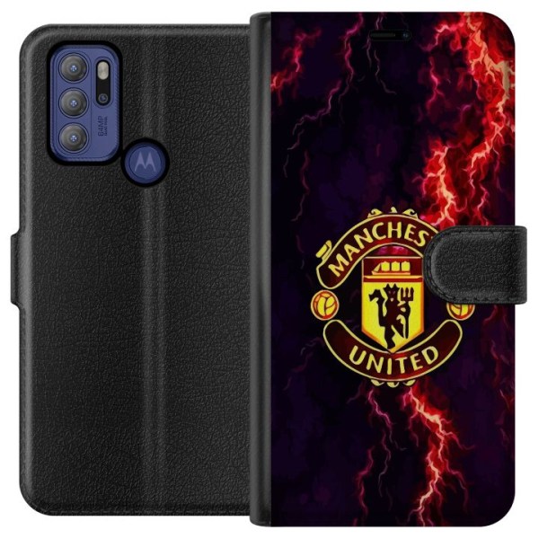 Motorola Moto G60S Lommeboketui Manchester United