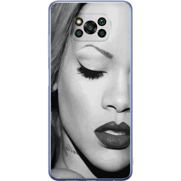 Xiaomi Poco X3 Pro Gennemsigtig cover Rihanna – Aesthetic Ed
