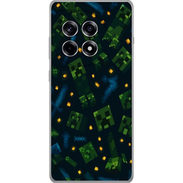 OnePlus 12R Läpinäkyvä kuori Minecraft Dungeons Mob