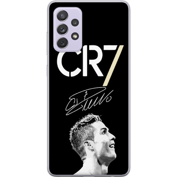 Samsung Galaxy A52s 5G Läpinäkyvä kuori CR7 Ronaldo