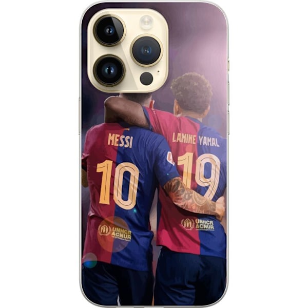 Apple iPhone 15 Pro Läpinäkyvä kuori Lamine Yamal Messi