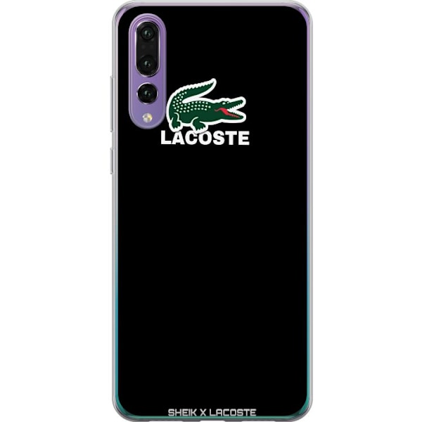 Huawei P20 Pro Läpinäkyvä kuori Lacoste