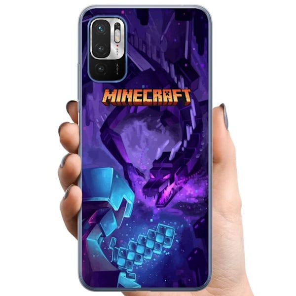 Xiaomi Redmi Note 10 5G TPU Mobildeksel Minecraft