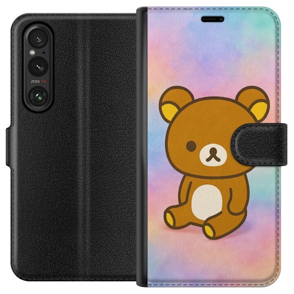 Sony Xperia 1 VI Lommeboketui Kawaii Sanrio Rilakkuma