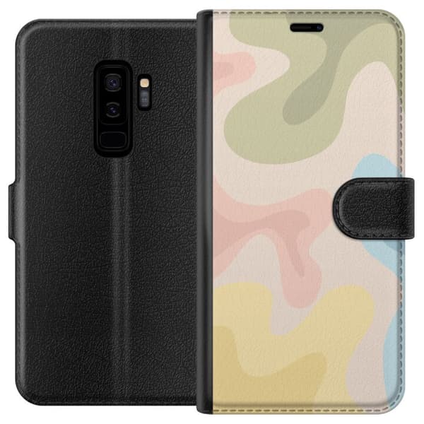 Kompatibel Tegnebogsetui til Samsung Galaxy S9+ Farveskala