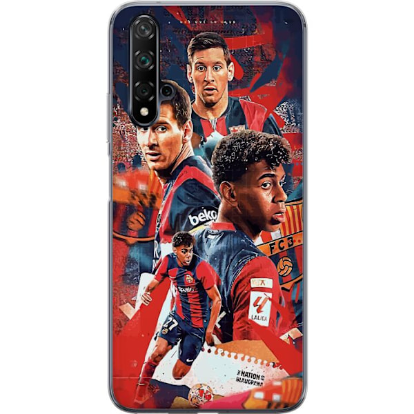 Huawei nova 5T Genomskinligt Skal Yamal Lamine x Messi