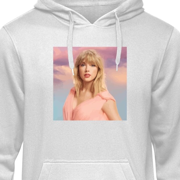 Barn Hoodie Taylor Swift grå 12-13 År