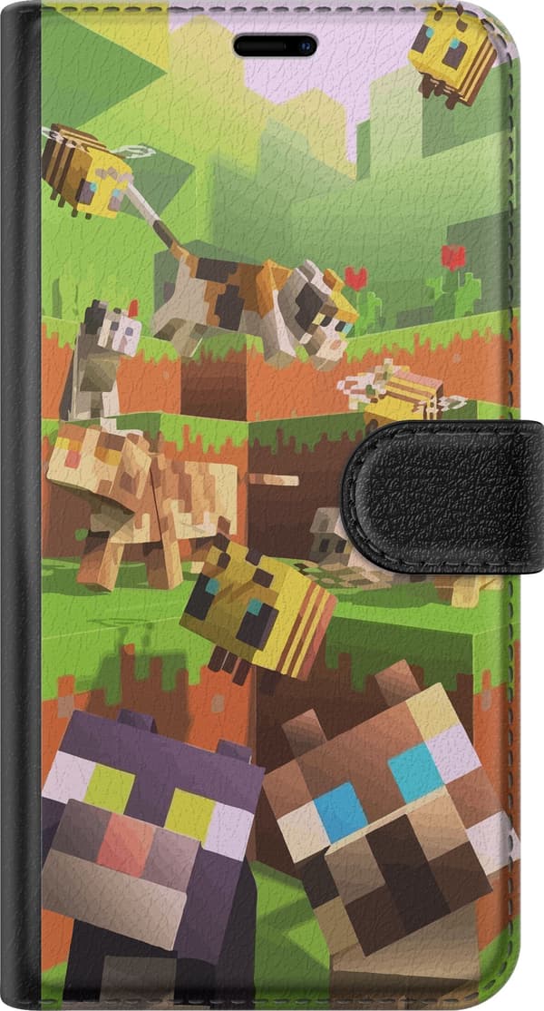 Kompatibelt Lommeboketui til Apple iPhone 11 MineCraft