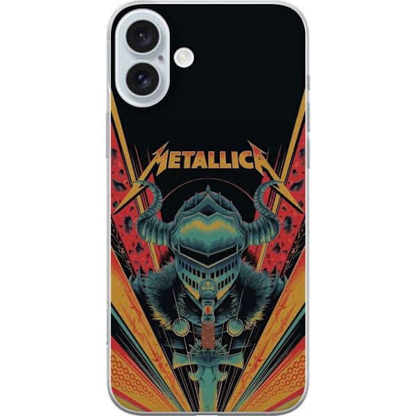 Apple iPhone 16 Plus Gjennomsiktig deksel Metallica