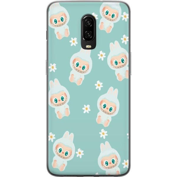 OnePlus 6T Läpinäkyvä kuori Labubu Candy Vibes