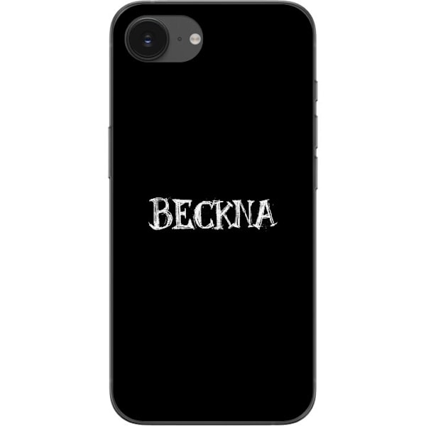 Apple iPhone 16e Läpinäkyvä kuori BECKNA