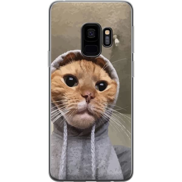 Kompatibelt Mobilskal till Samsung Galaxy S9 Katt Tröja