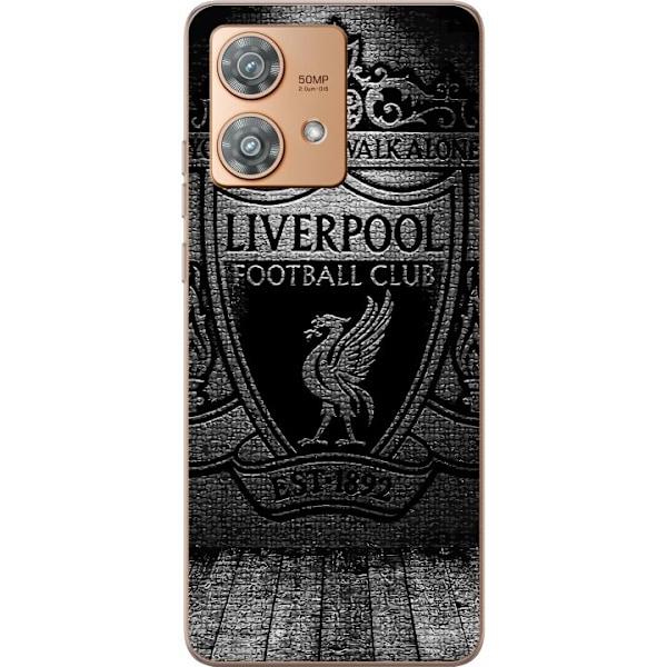 Motorola Edge 40 Neo Genomskinligt Skal Liverpool FC