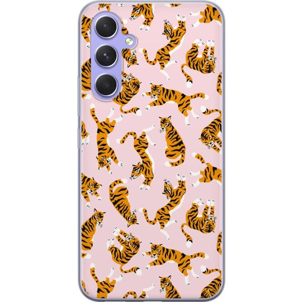 Kompatibelt Mobildeksel til Samsung Galaxy A54 tiger