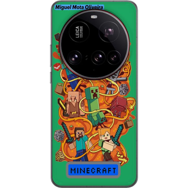 Xiaomi 15 Ultra Gennemsigtig cover Minecraft